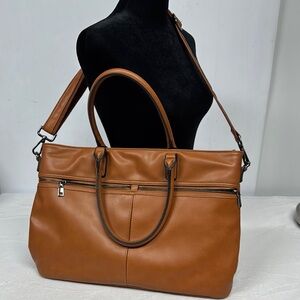 Elegant Tan Laptop Bag